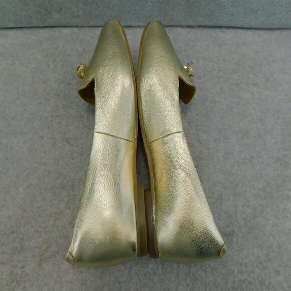 Trotters Women's Hope Flats Metallic Gold Shoes - Size 6.5M - Picture 5 of 9